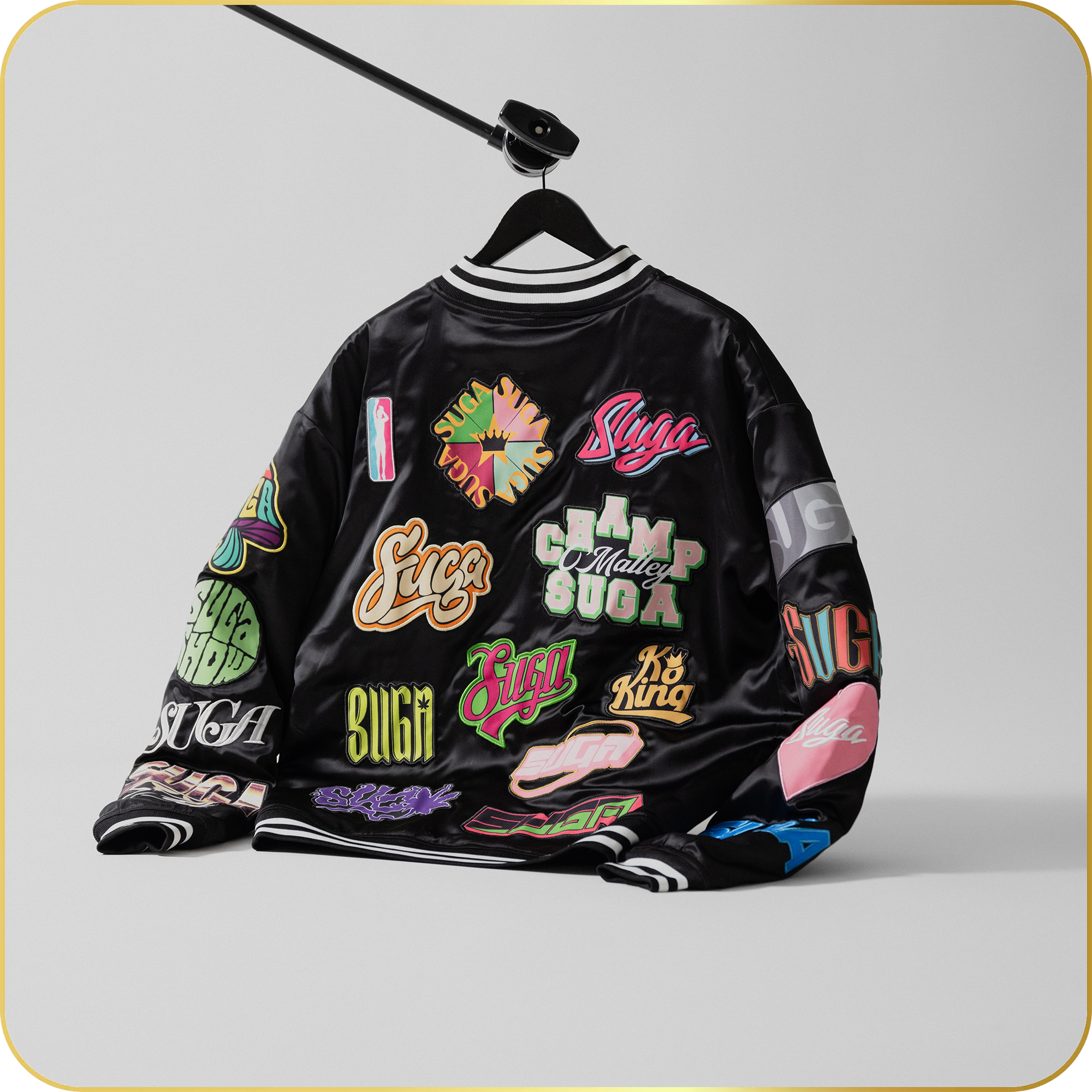 Bts suga bomber on sale jacket